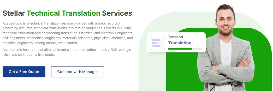 Accurate Technical Translation Services | Acadestudio